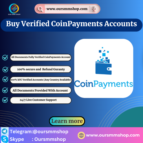 Buy Verified CoinPayments Accounts