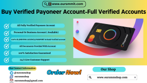 Buy Verified Payoneer Account-Full Verified