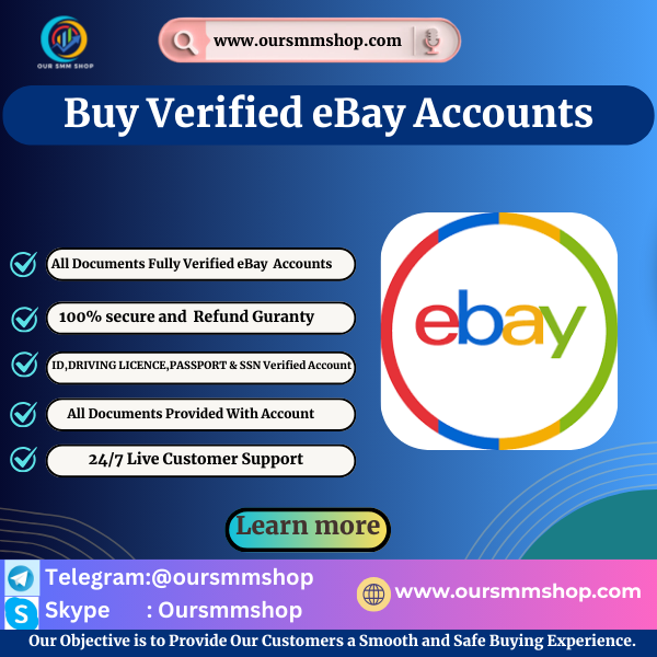 Buy Verified eBay Accounts